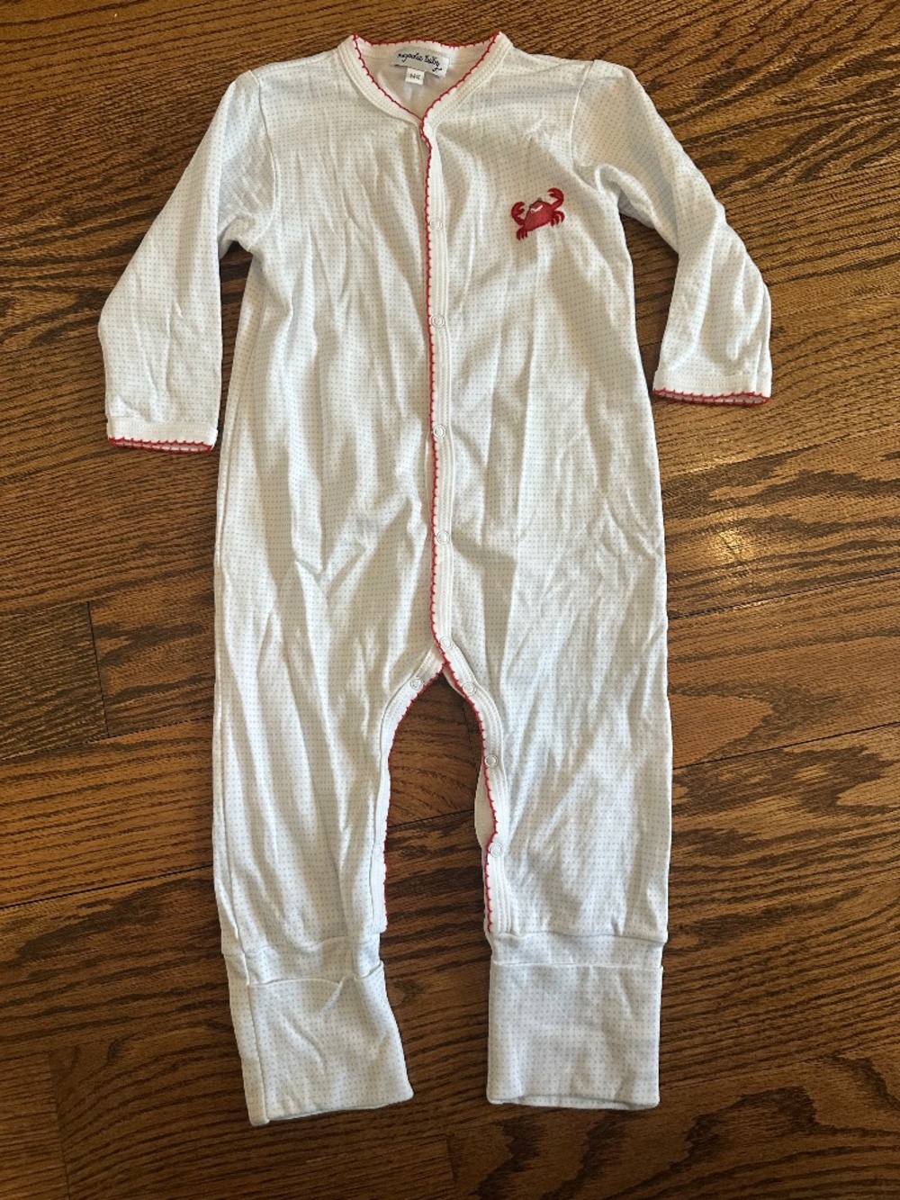 Magnolia Baby Crab Onesie, 24M